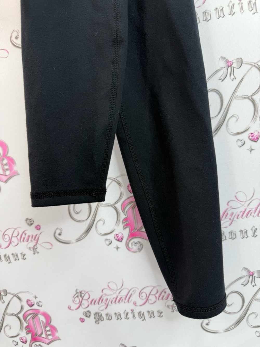 Zobha leggings tights stretchy pants black High-Waist Leggings - Picture 3 of 9